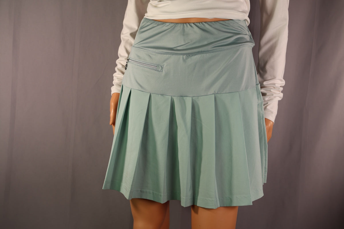 GGblue Skort, Sage Green, front