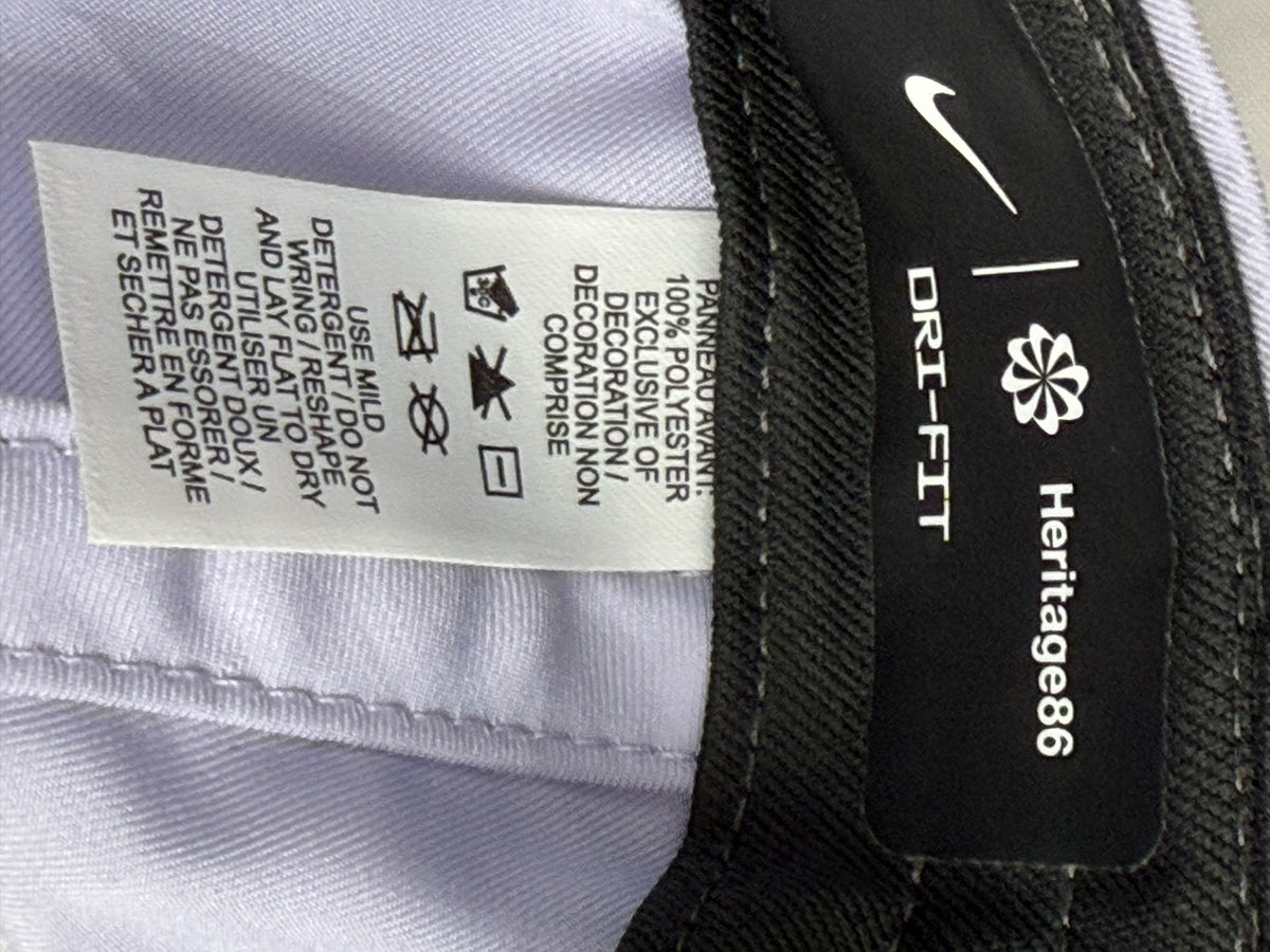 Nike Cap Lavender - brand label