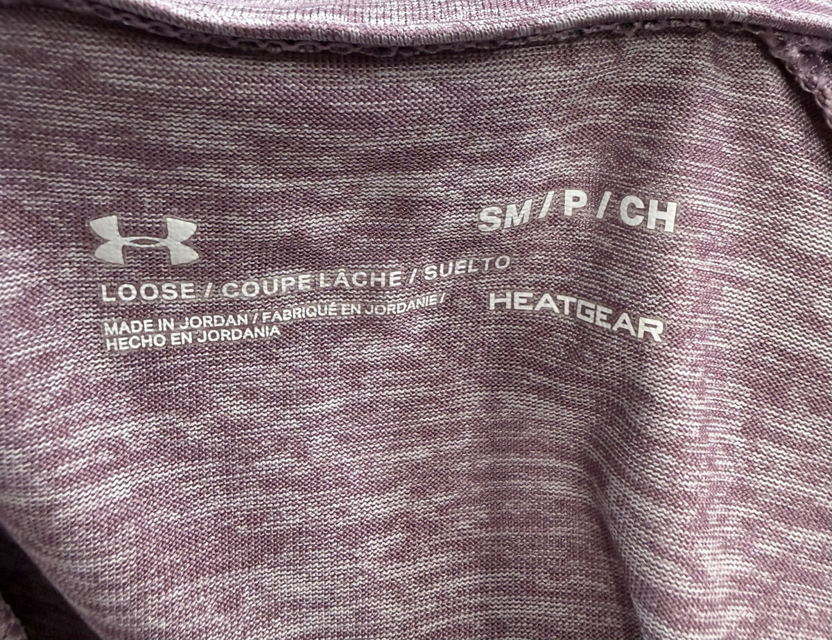Under Armour Long-Sleeve Half-Zip brand and size label