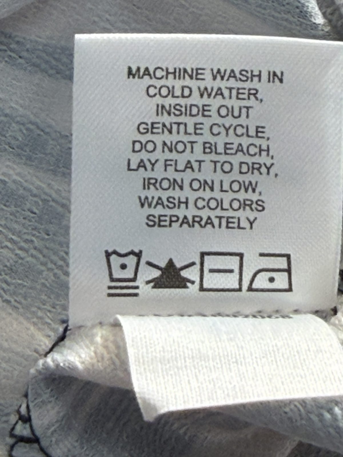 Care and fabric label