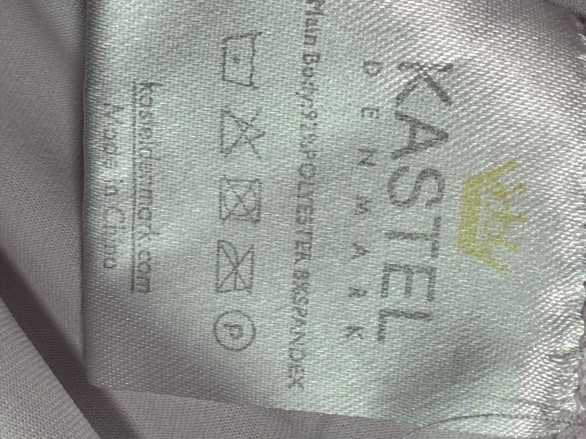 Kastel Denmark Short-Sleeve Quarter-Zip care and fabric label