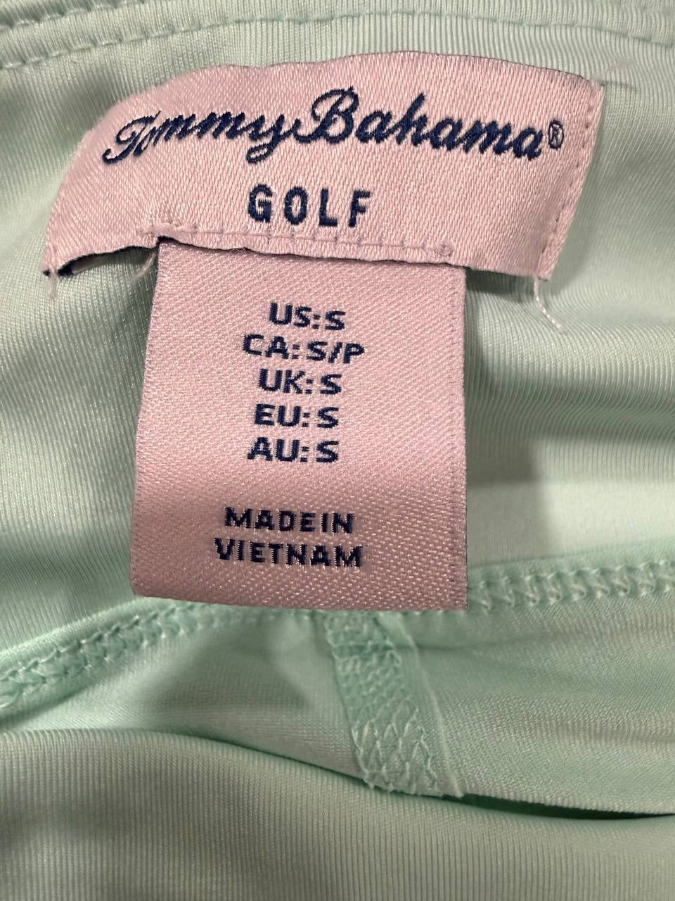 Tommy Bahama Skort brand and size label