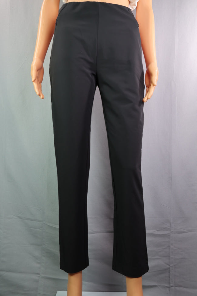 Tail Pants, Black, Size 2