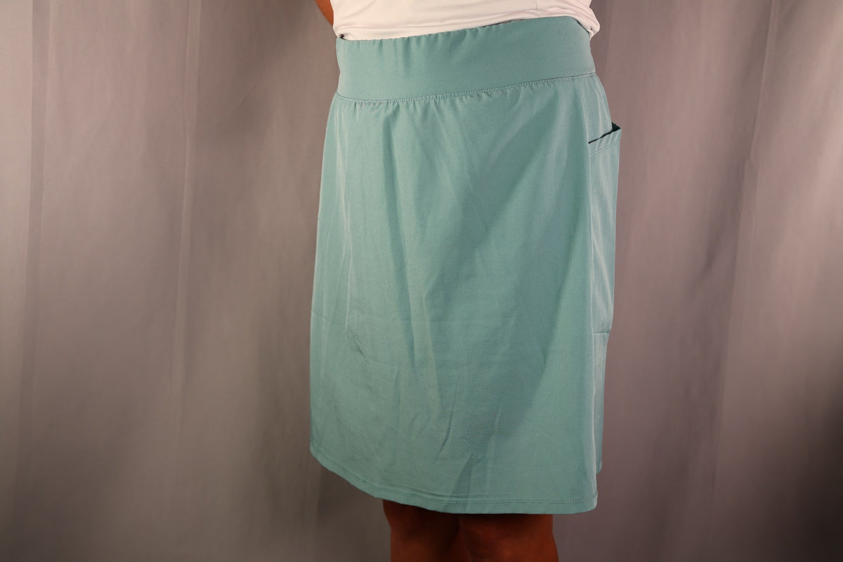 RBX Skort, Sage Green, front