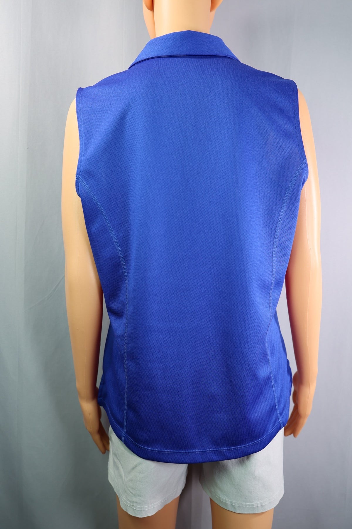 PGA Tour Polo, Royal Blue, Size L - back