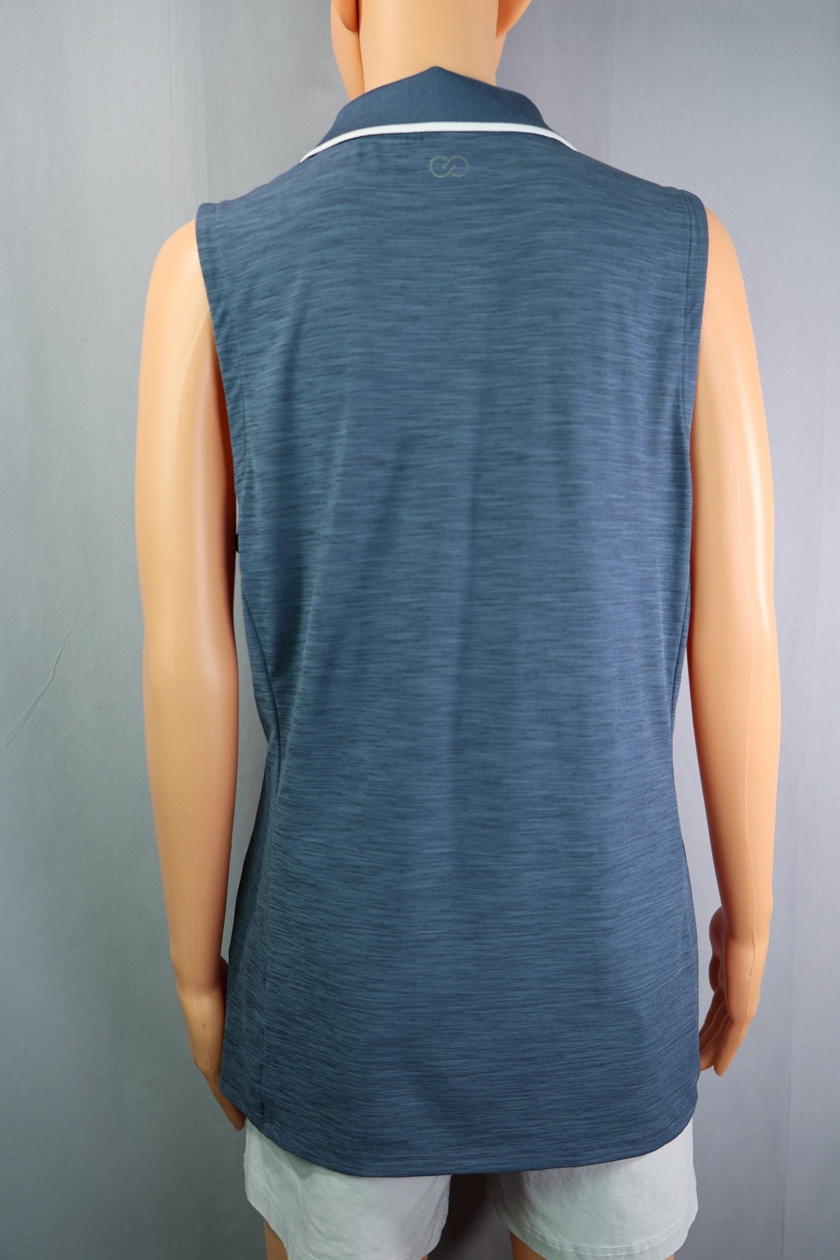 Calia Polo, Gray Heather, Size XL - back
