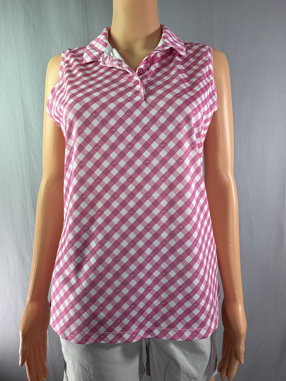 Nike sleeveless polo, front alternate