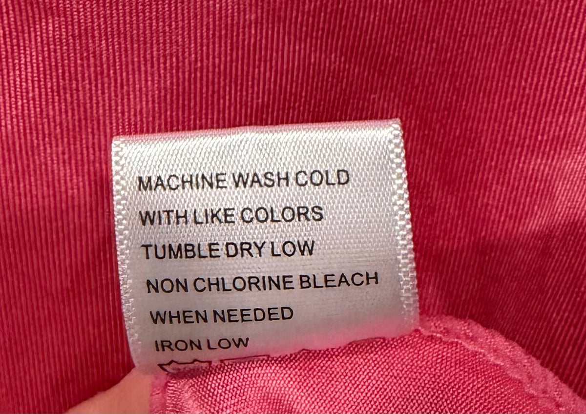 Care and fabric label