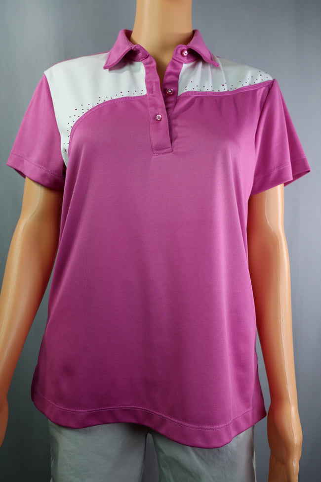 Monterey Club Polo, Orchid, Size M