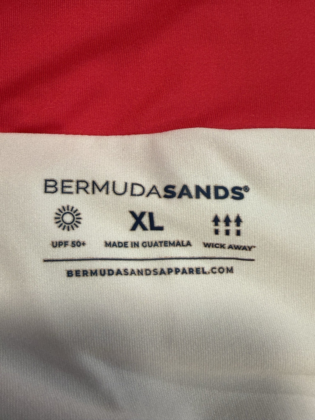 Bermuda Sands Skort - brand and size label