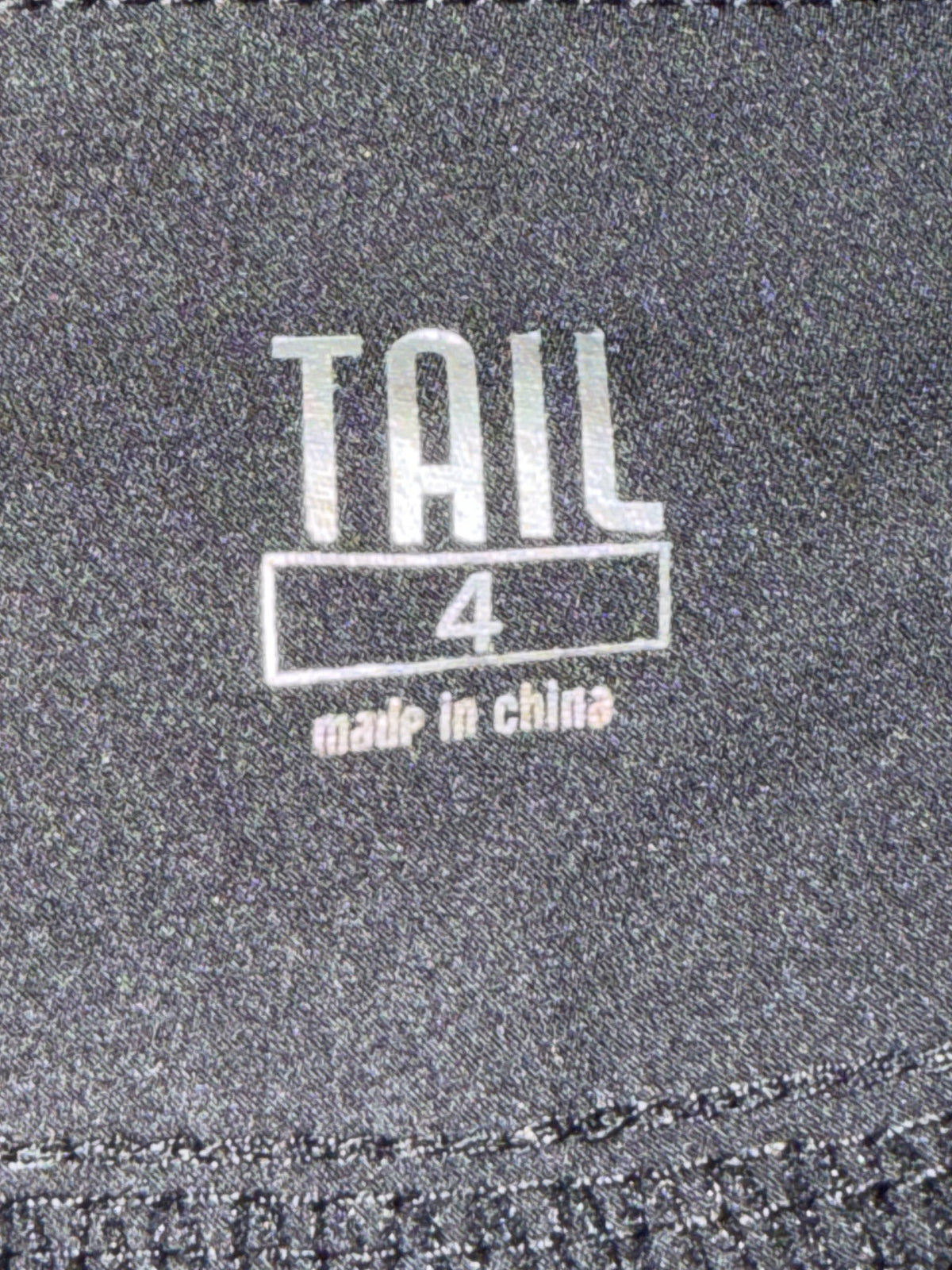 Tail Skort - brand and size label