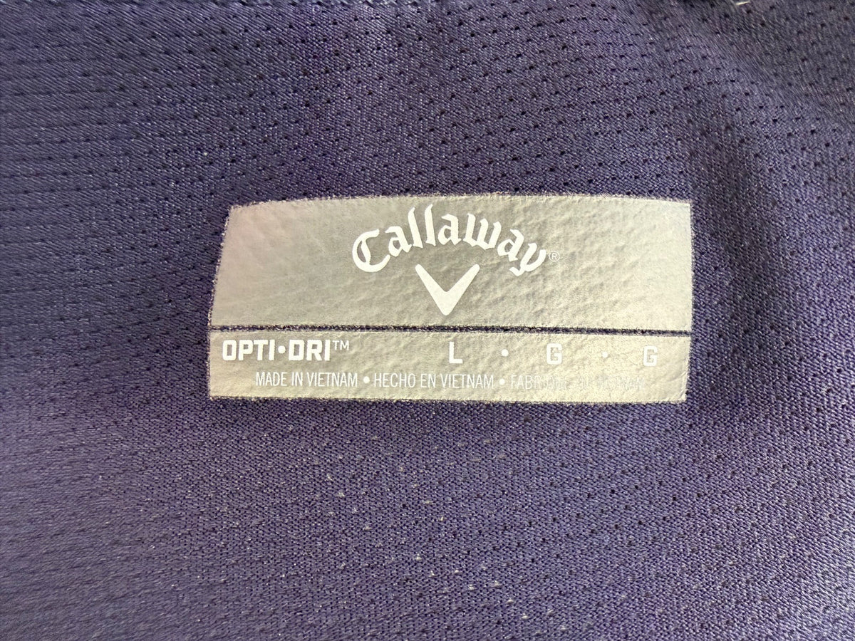 Callaway brand and size label, size L