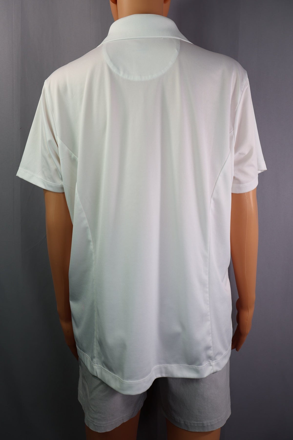 EP Pro Polo, White, Size XL - back