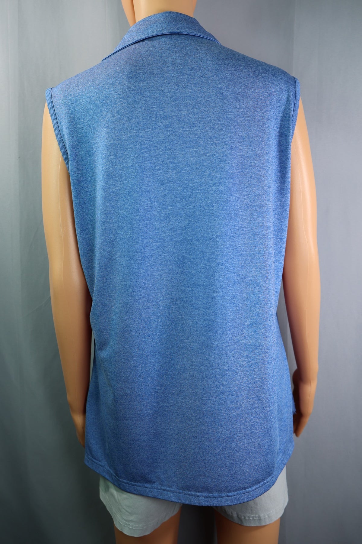 Mofiz Top, Blue Heather, Size L - back