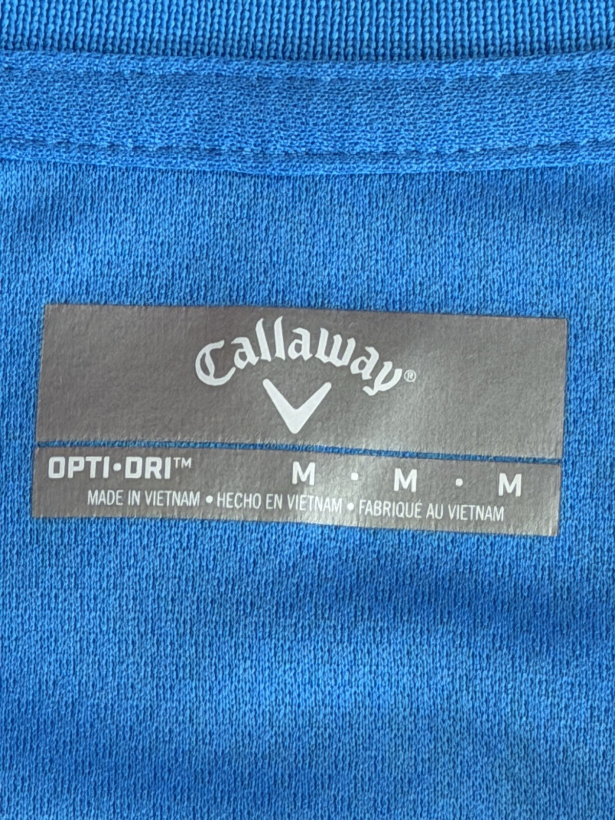 brand and size label