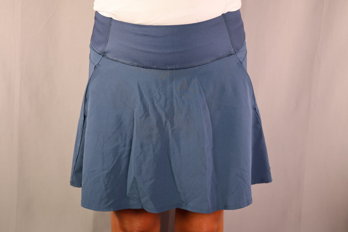 PUMA Skort, Slate Blue, front
