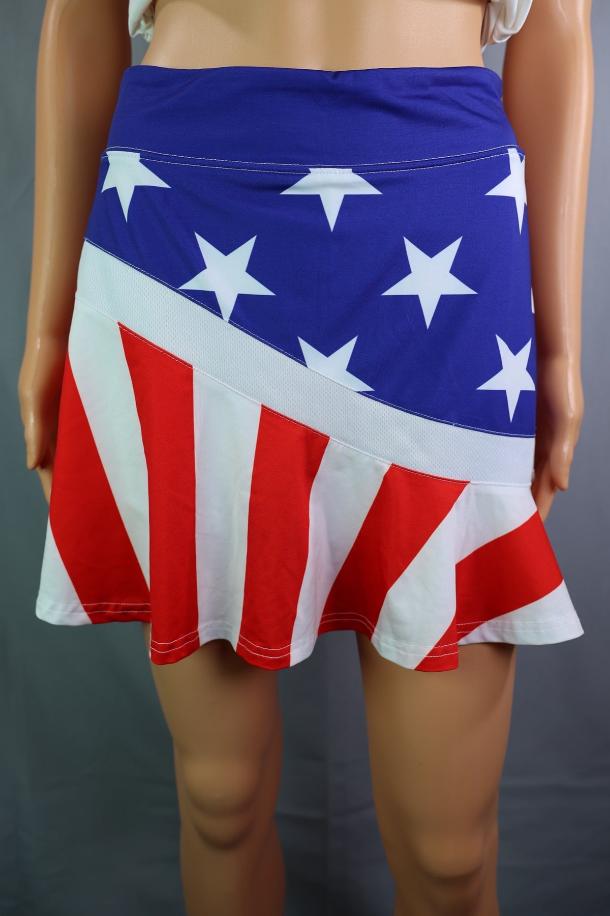 Ekouaer Skort, Stars and Stripes - back