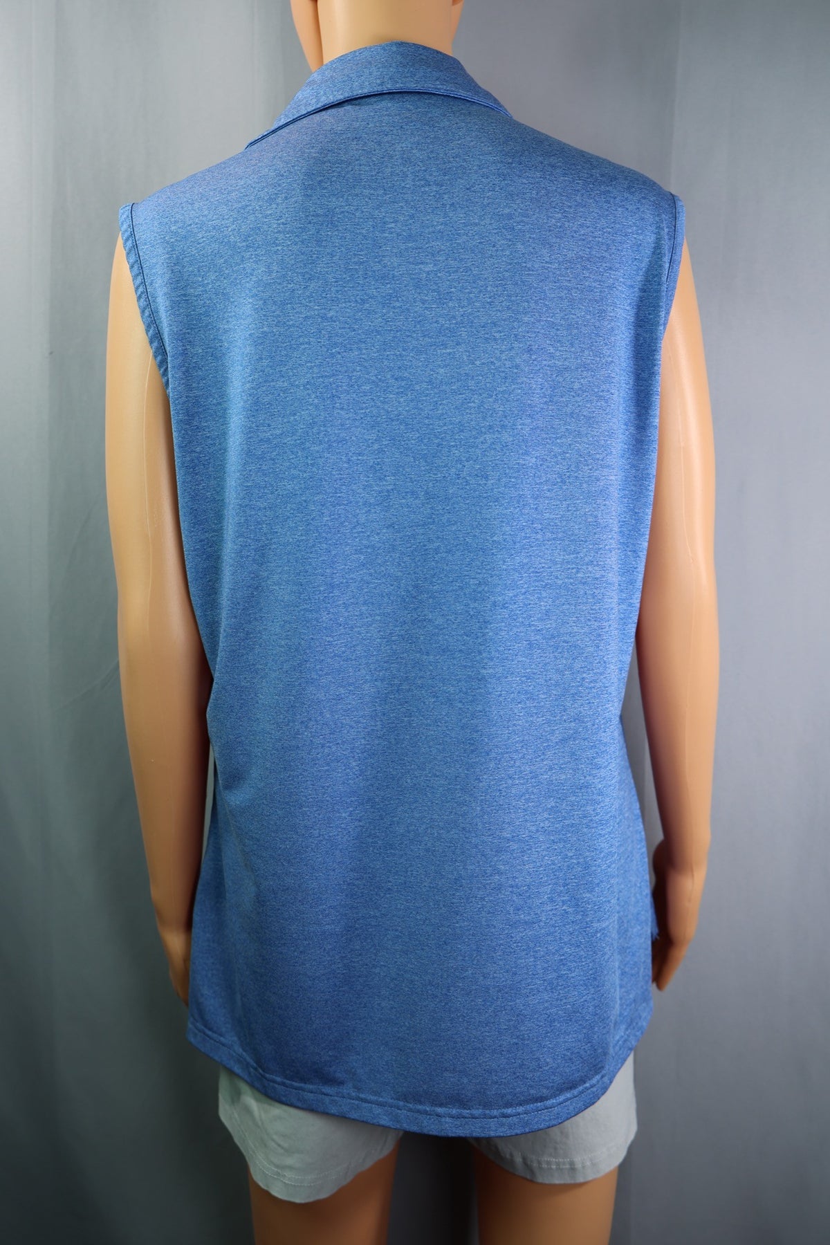 Mofiz Top, Blue Heather, Size L - back