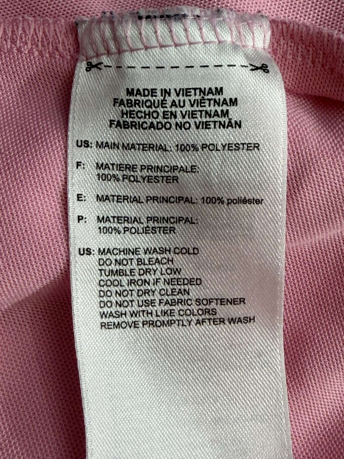 care label