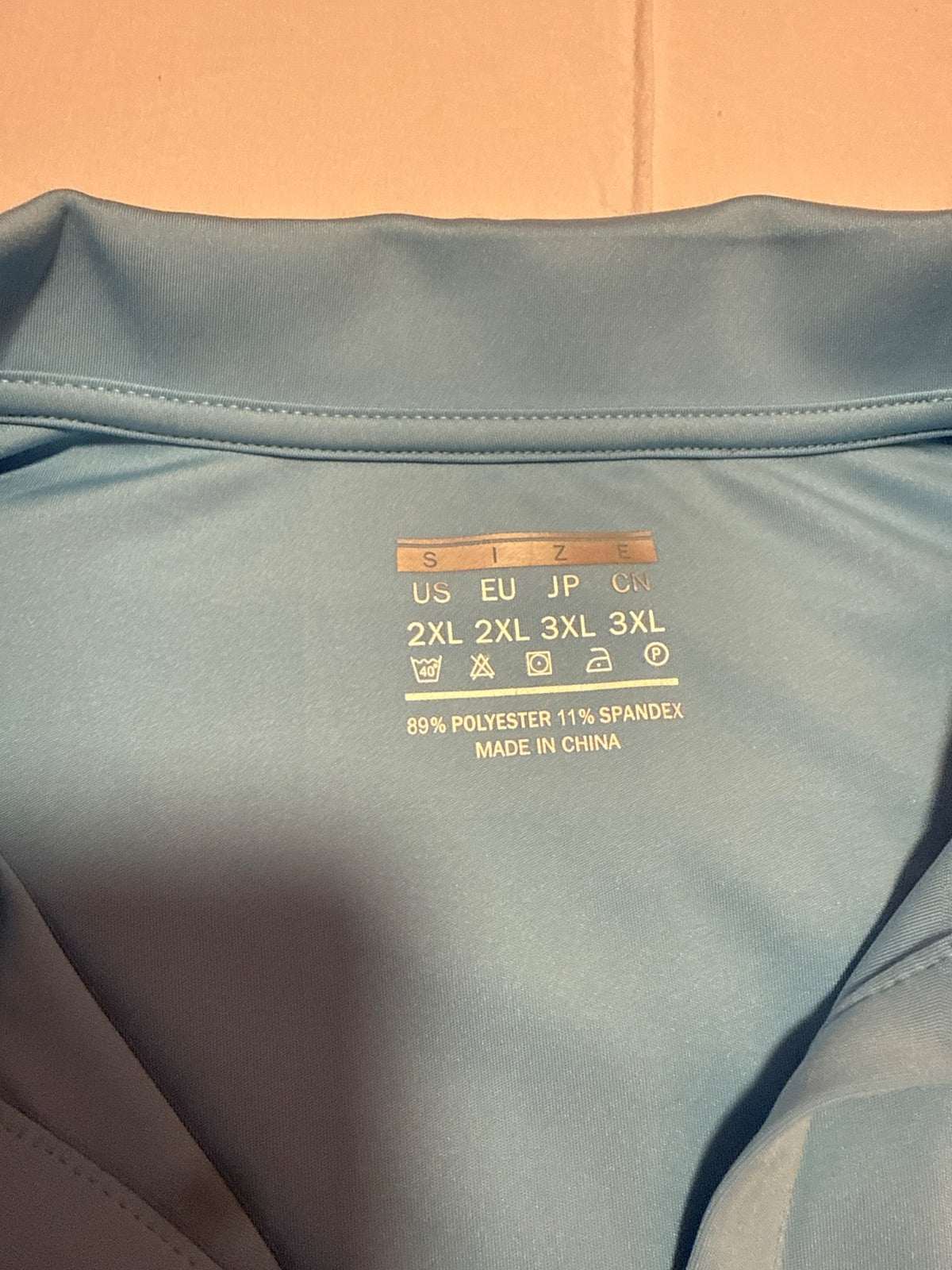 Brand and size label