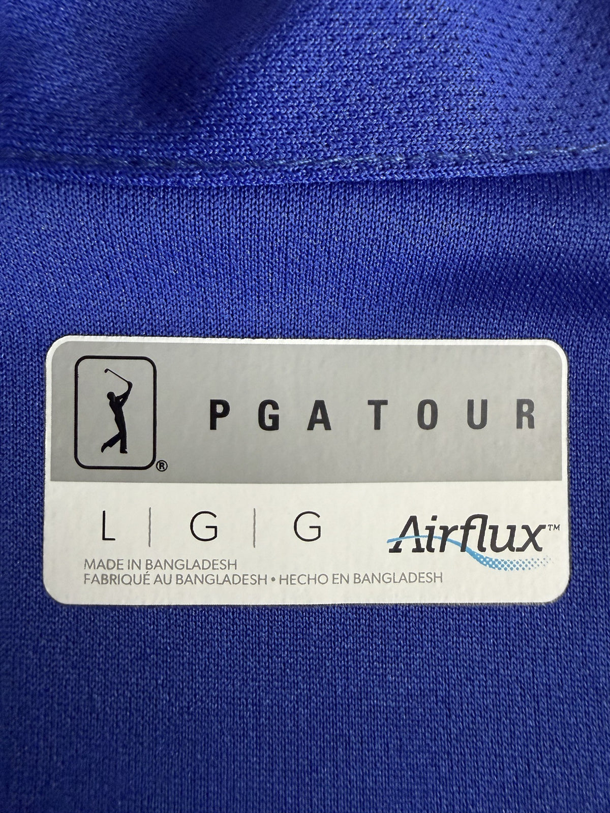brand and size label