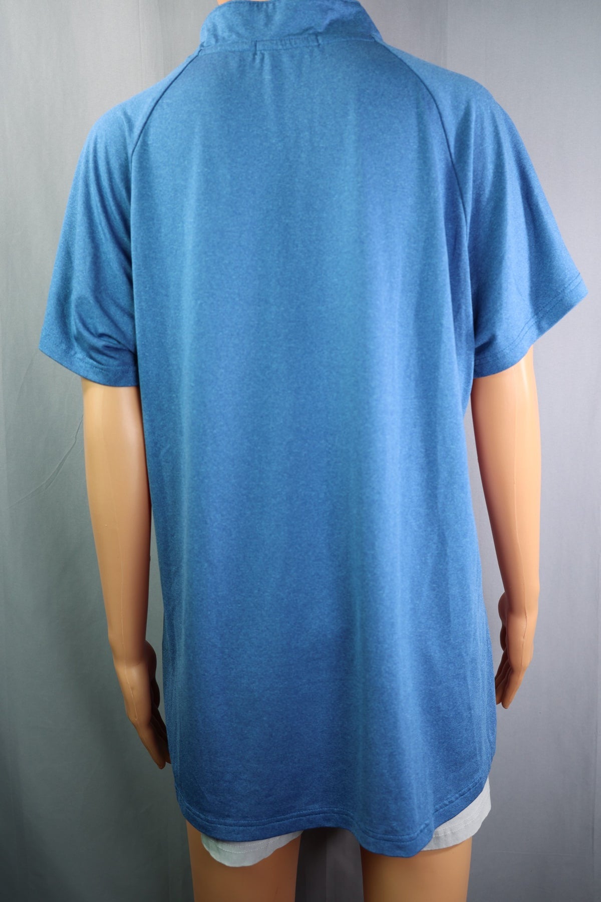 Miss Fortune Top, Blue, Size XL - back