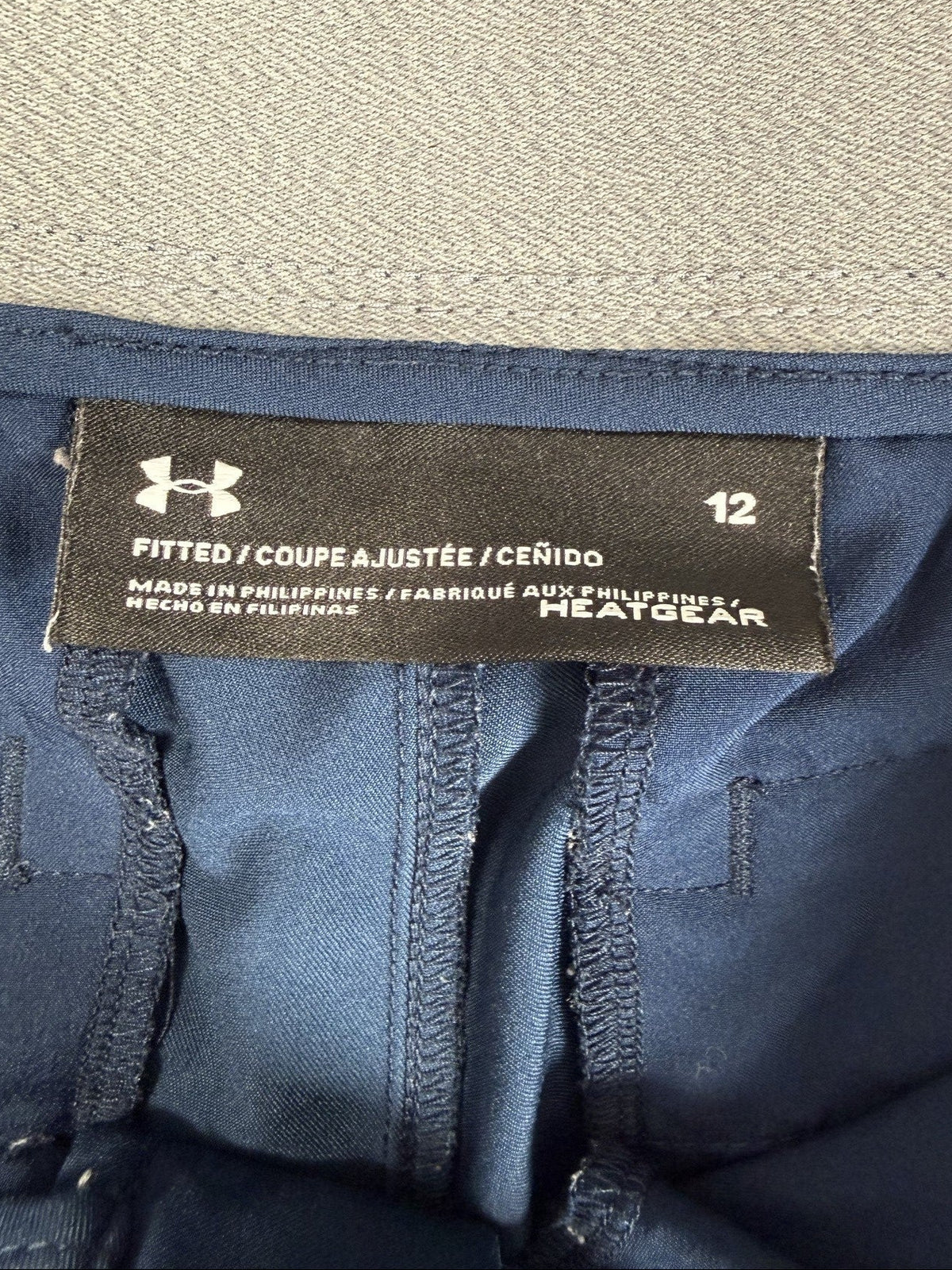 Under Armour Shorts brand and size label