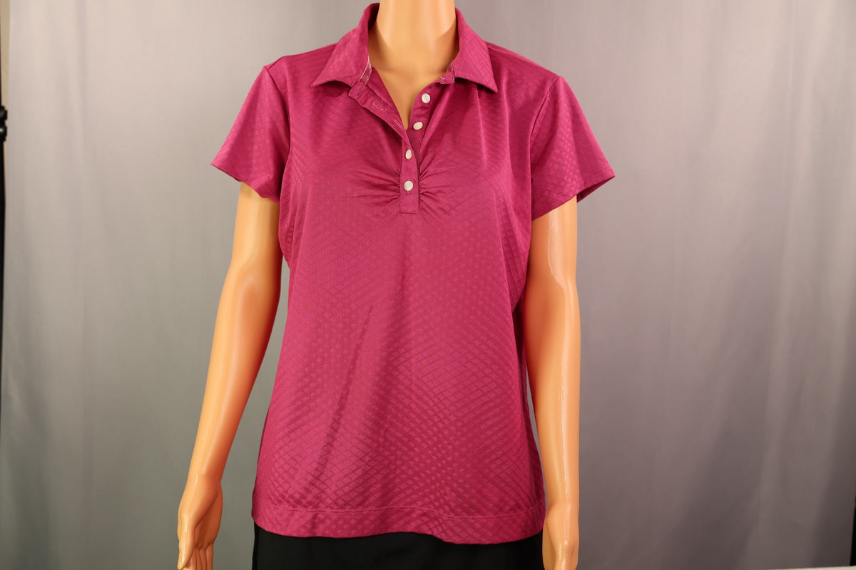 Nike Golf Polo, Magenta, front