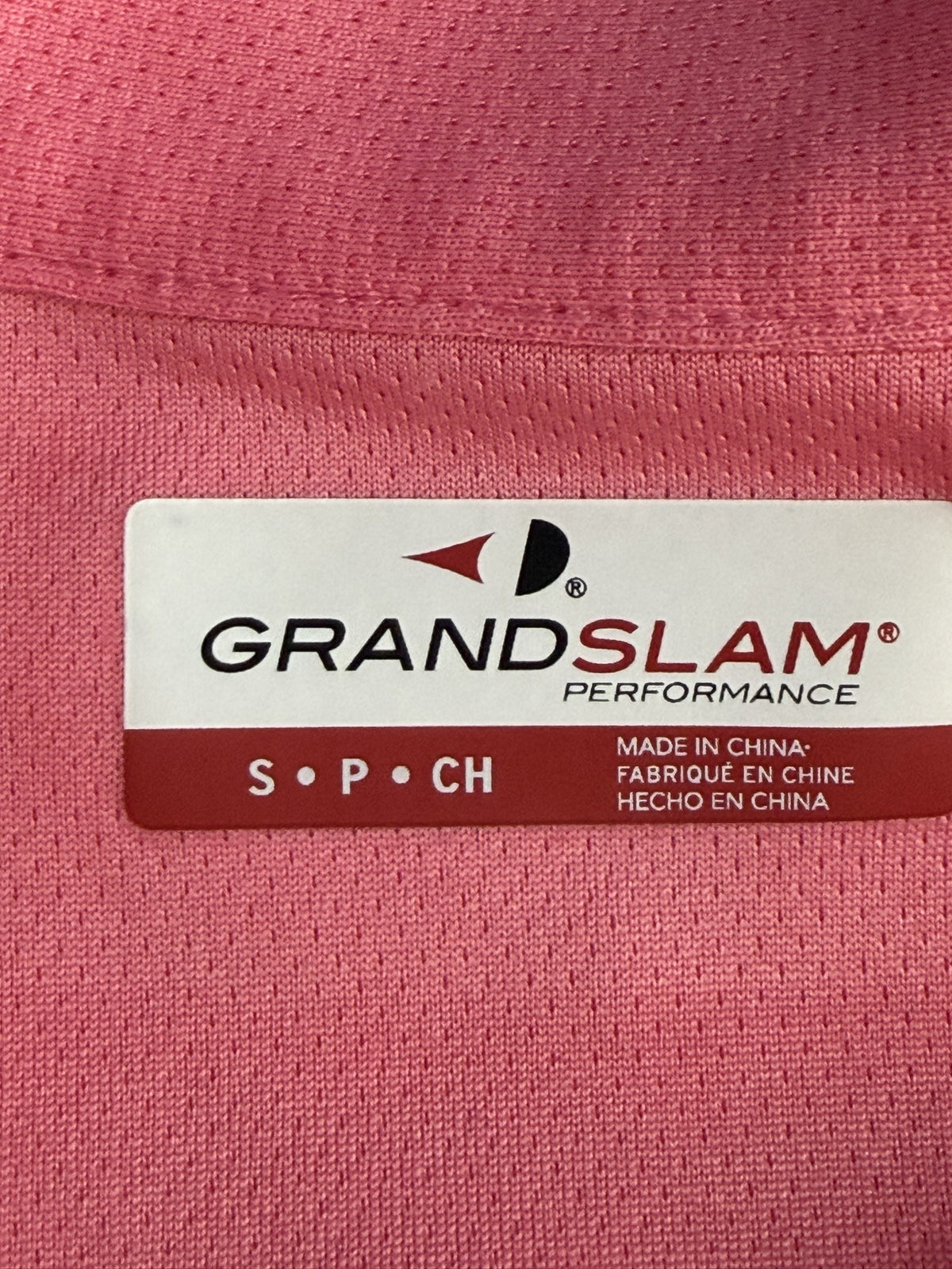 brand and size label