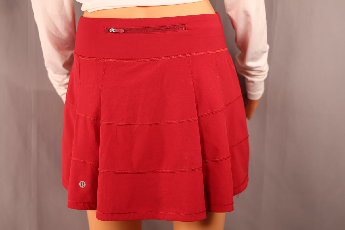 lululemon Skort, Red, back