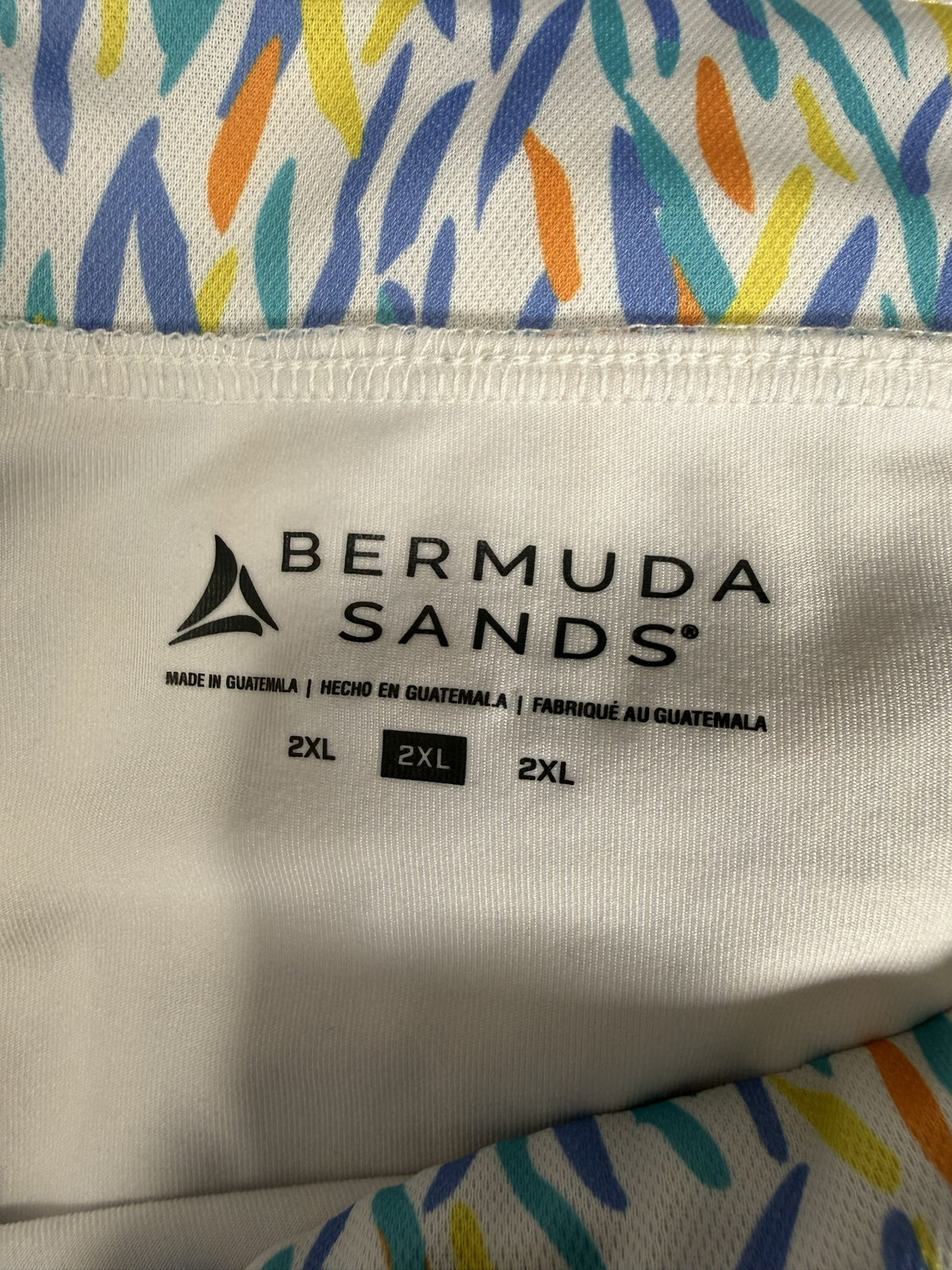 Bermuda Sands Skort brand and size label