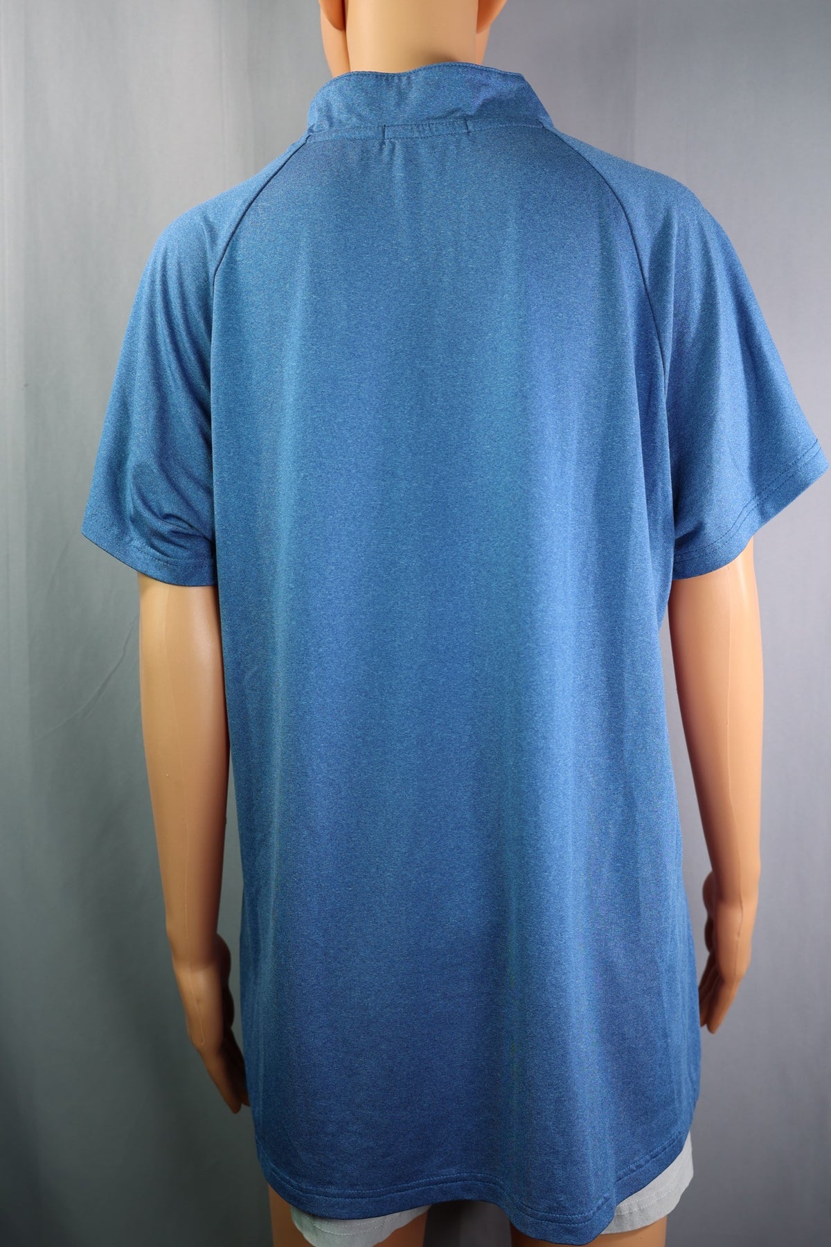 Miss Fortune Top, Blue, Size XL - front