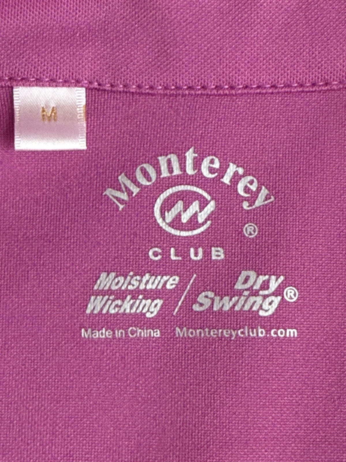 brand and size label