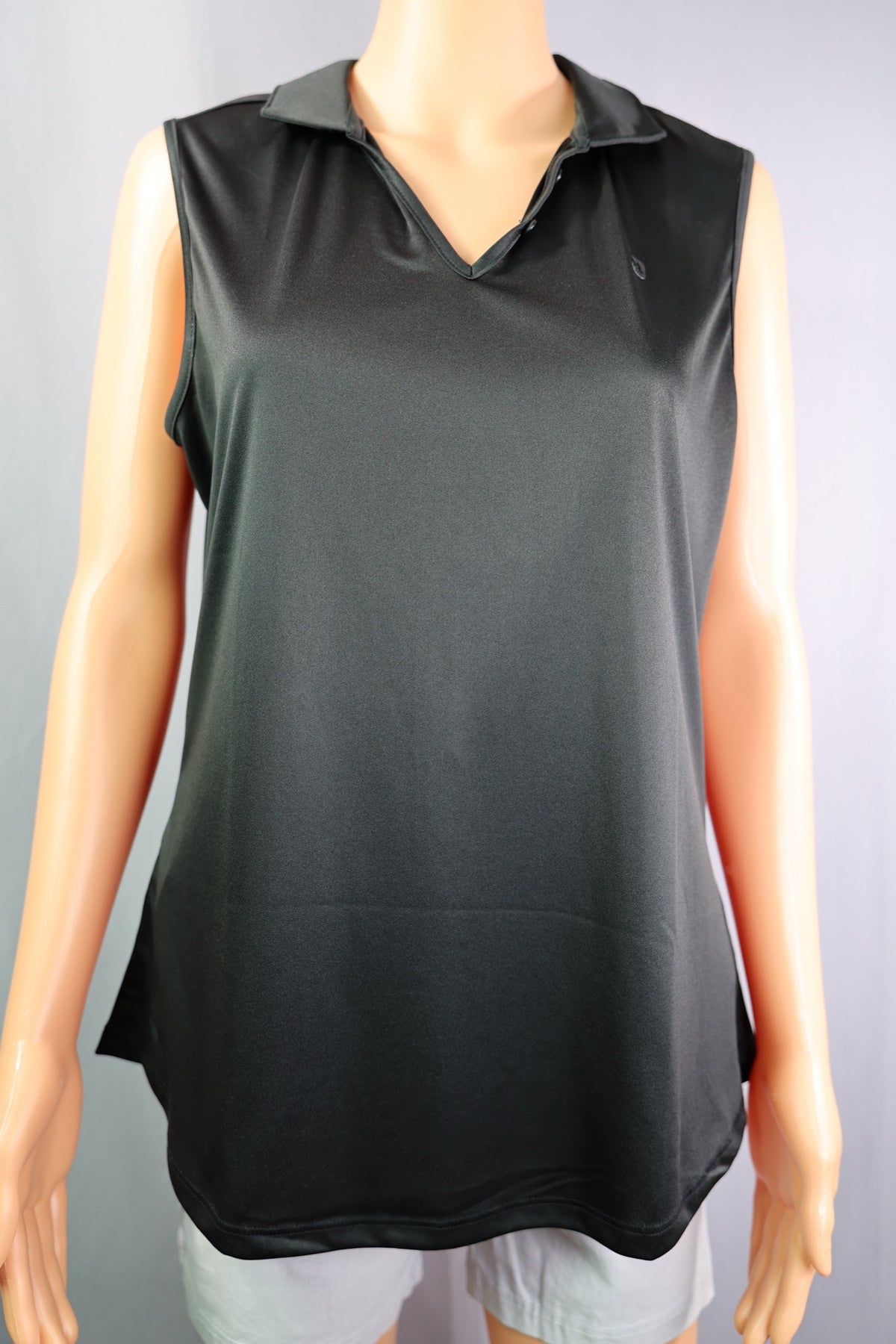 CGC Sports Polo, Black, Size XL - front