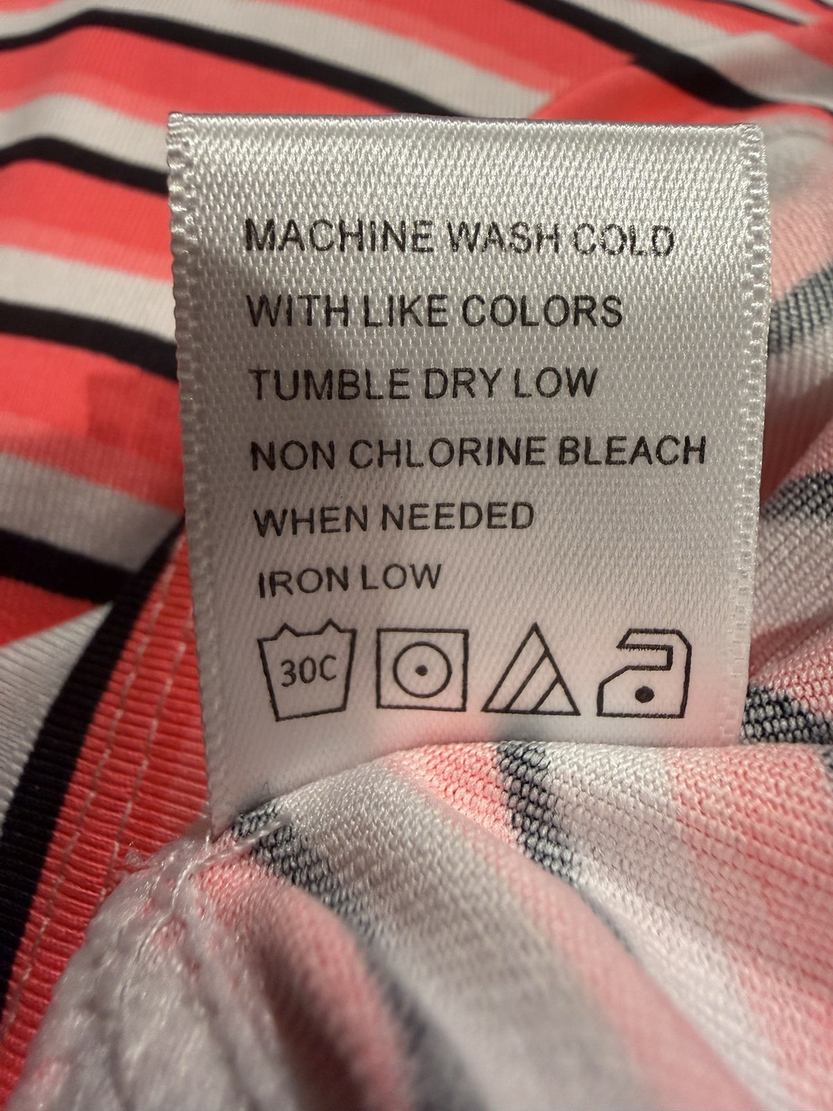 Tail skort care label