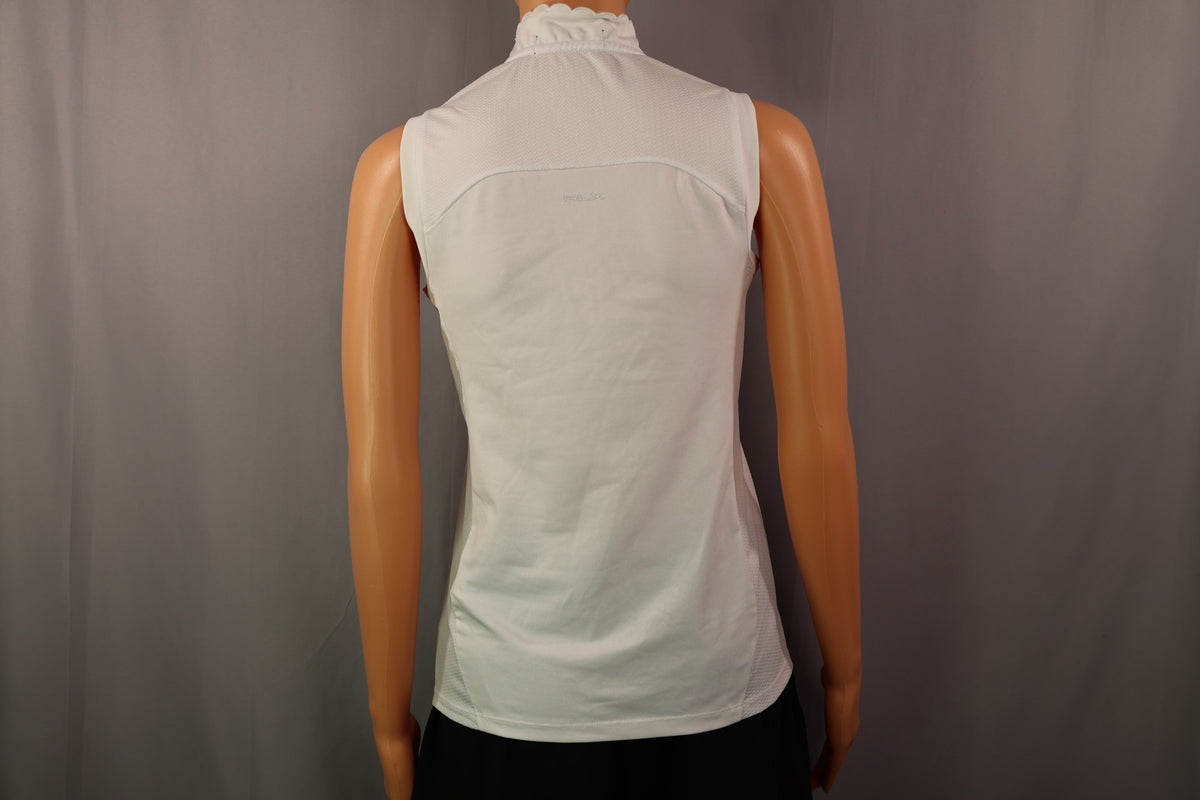 Ralph Lauren RLX Sleeveless Quarter-Zip, White, back