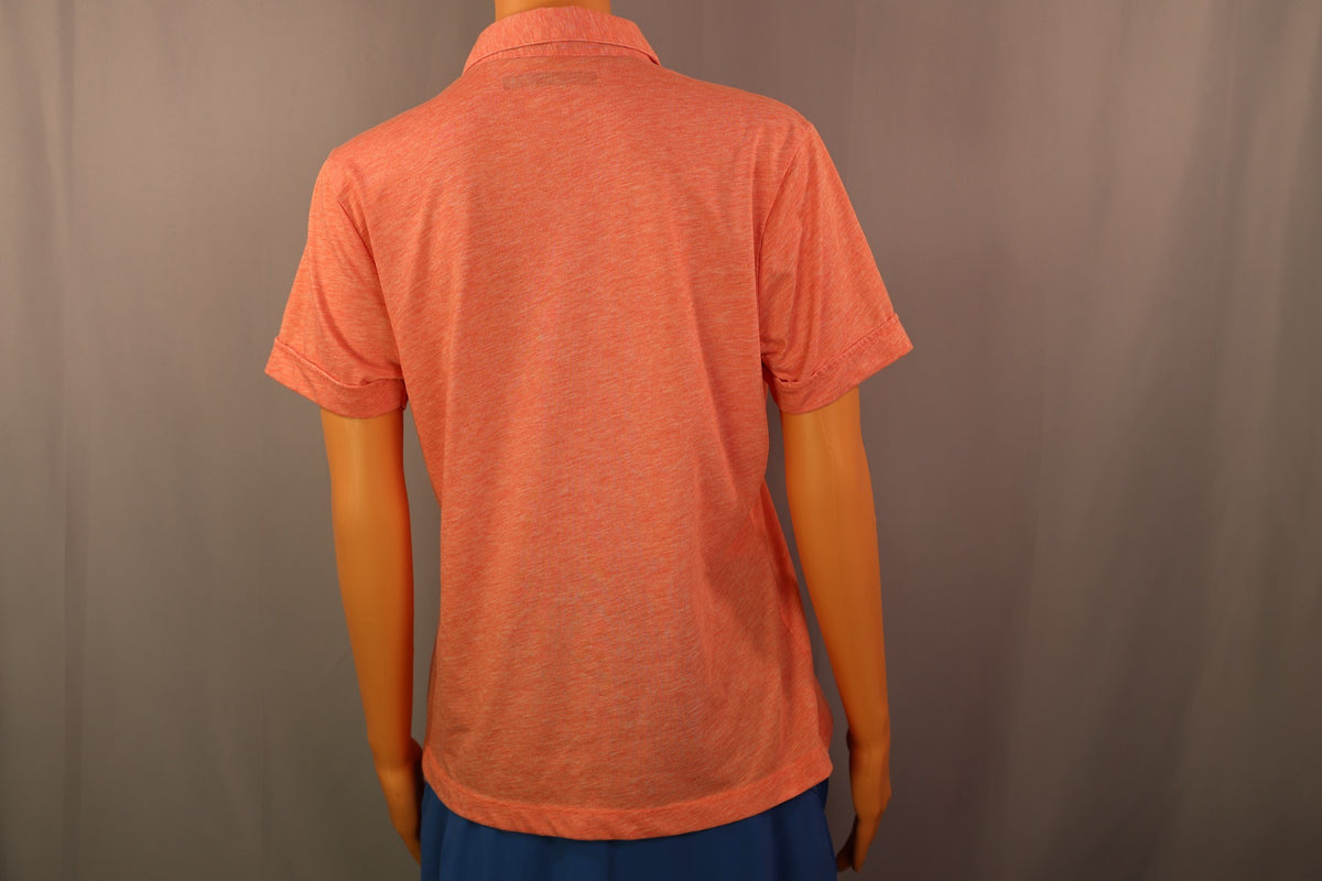 Greg Norman Polo, Coral heather, back