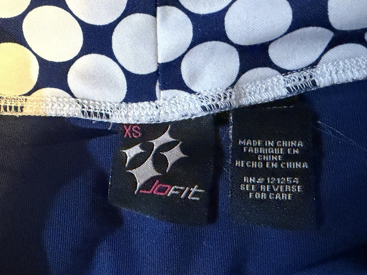 JoFit skort brand and size label