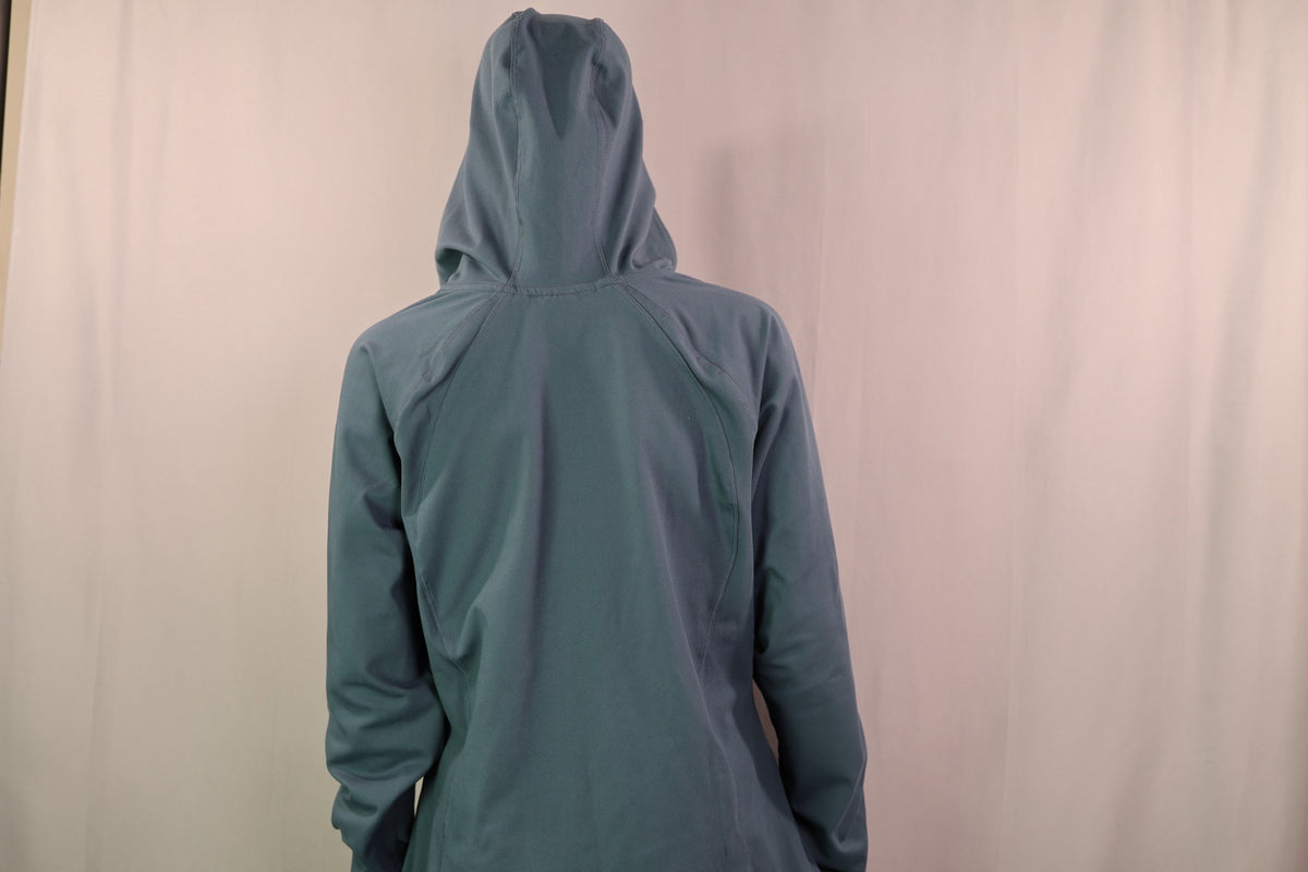 Spyder Hooded Full-Zip Jacket, Slate blue-gray, alternate view