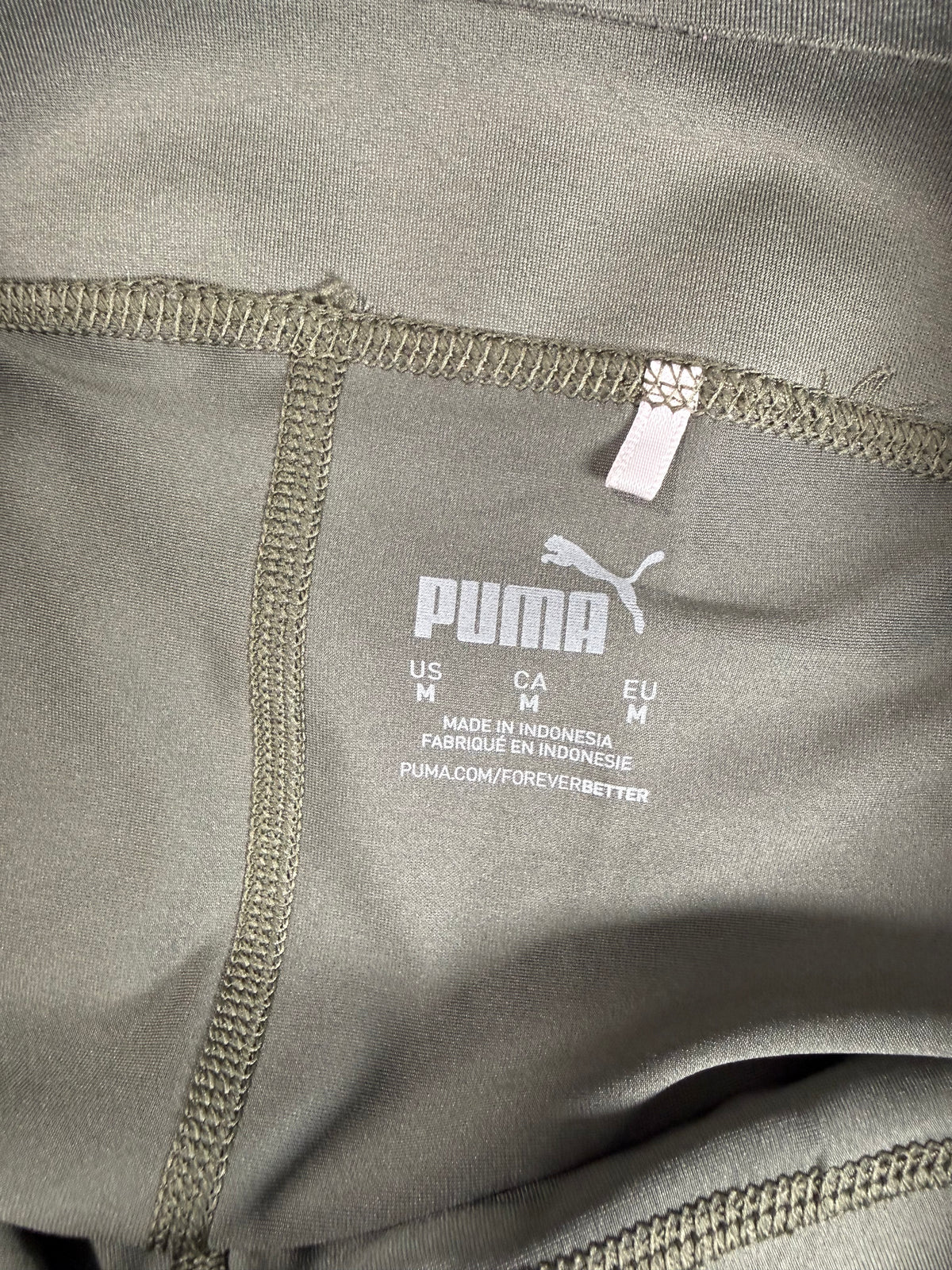 PUMA Skort, Sage Green, Size M