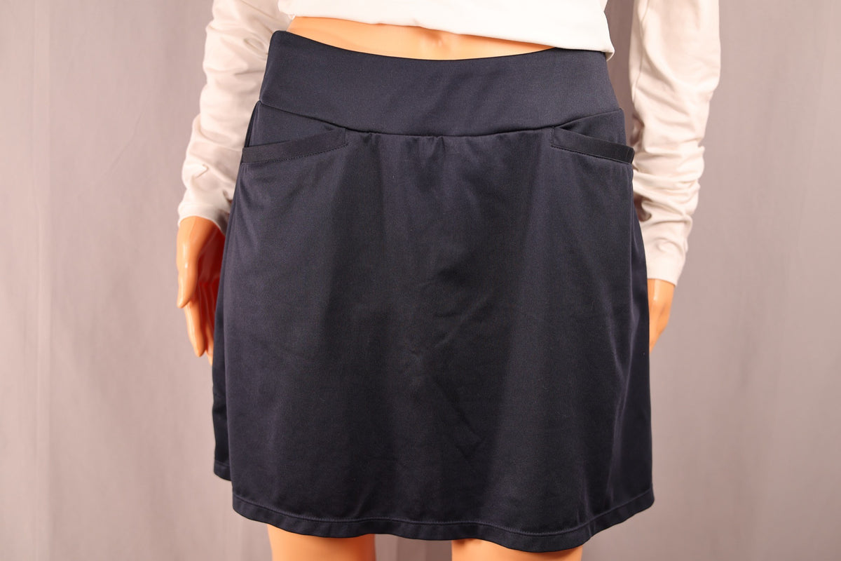 Tail Skort, Navy, front