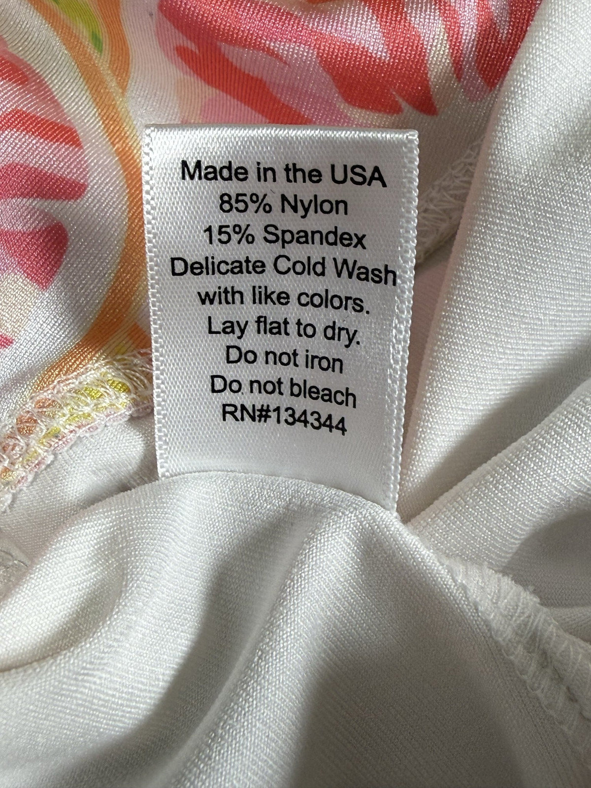 B-Skinz Skort care and fabric label