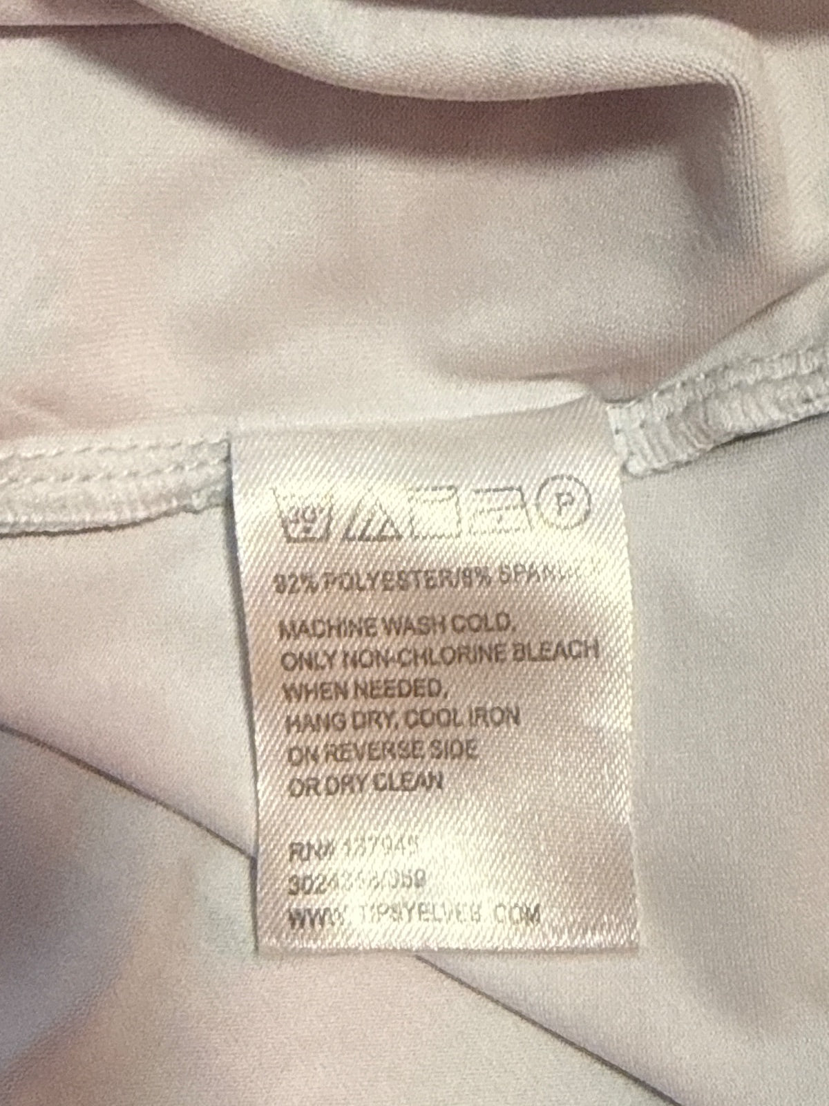 Care and fabric label