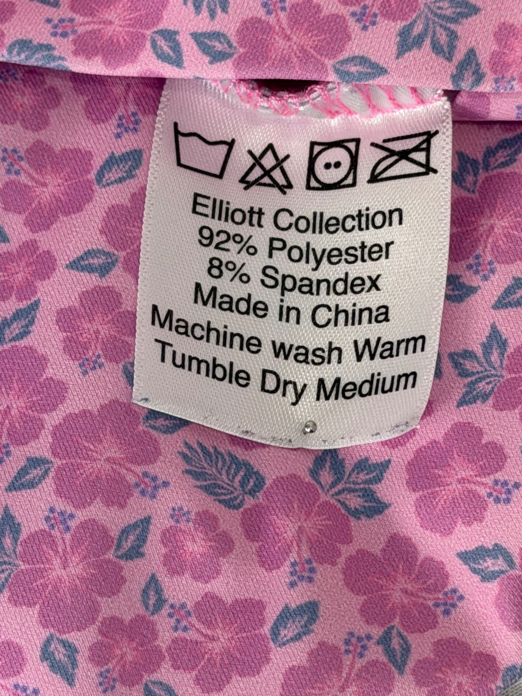 Care and fabric label