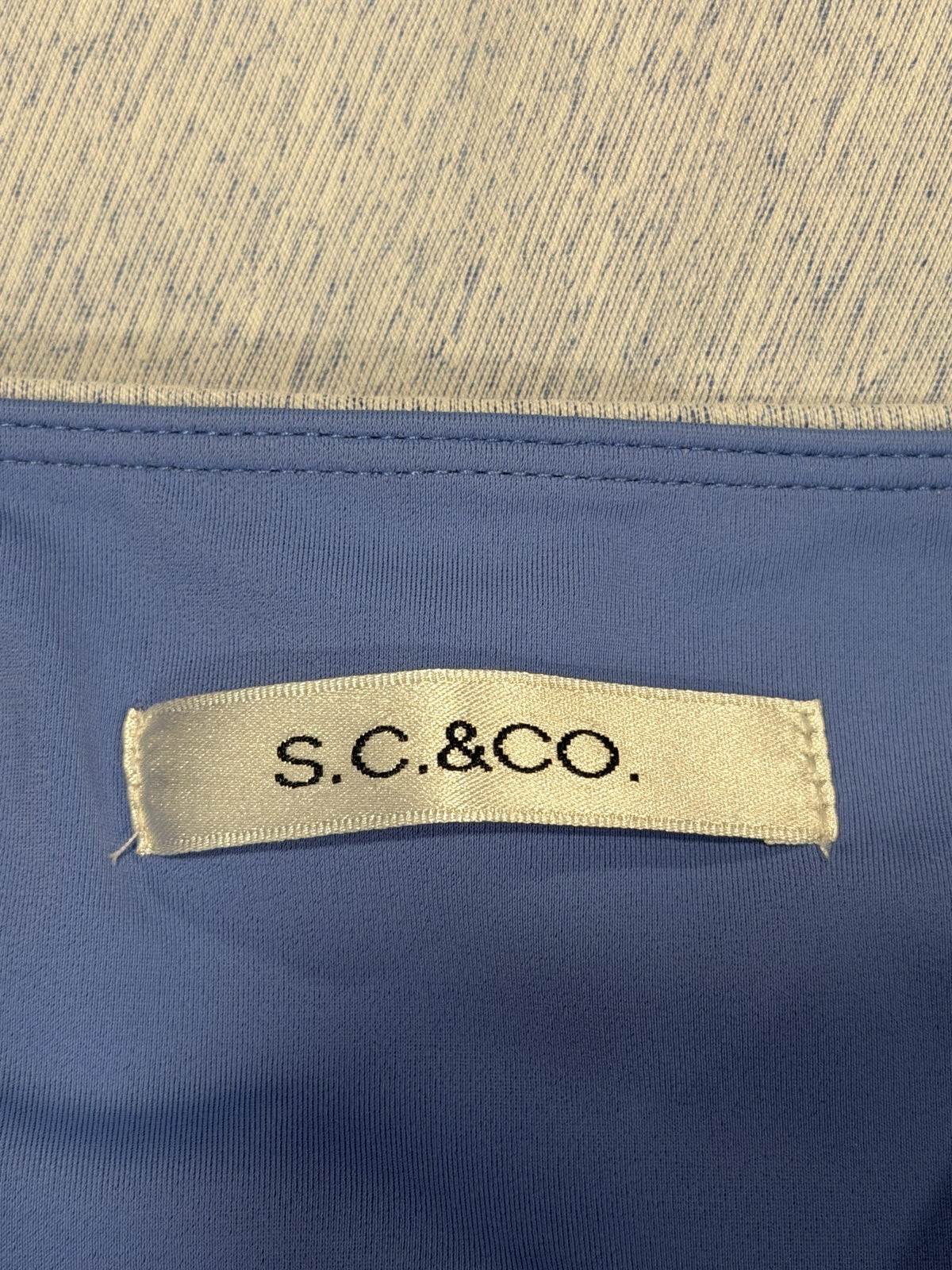 S.C. & Co. Skort - brand and size label