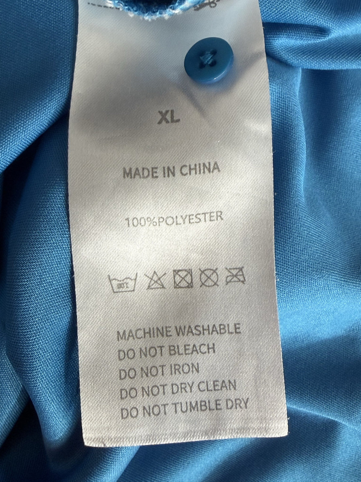 size and fabric label