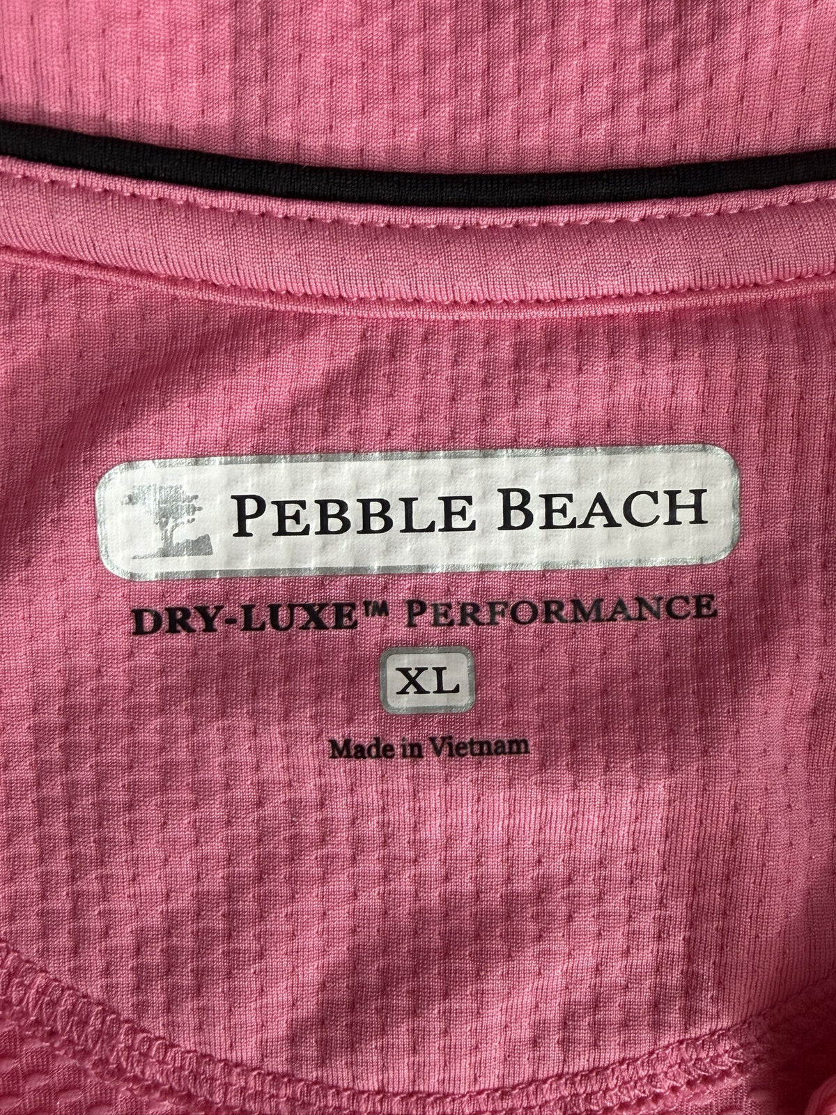 brand and size label