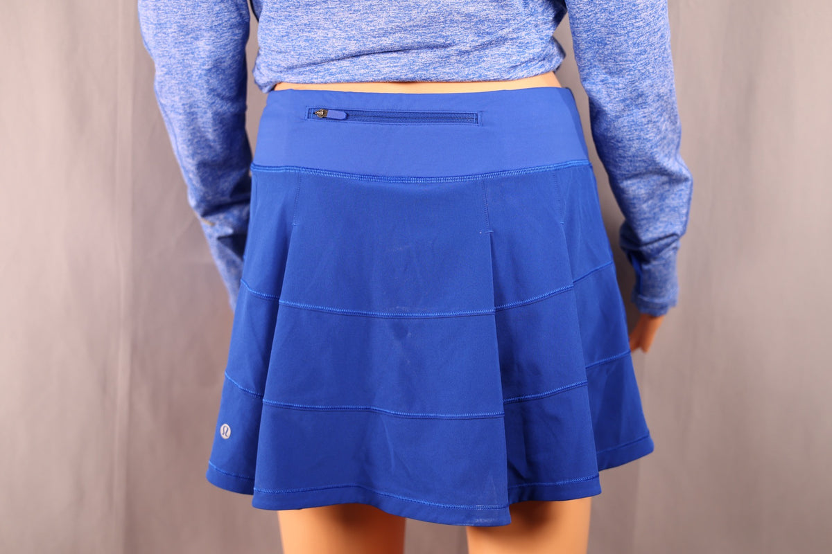 lululemon Skort, Royal Blue, back