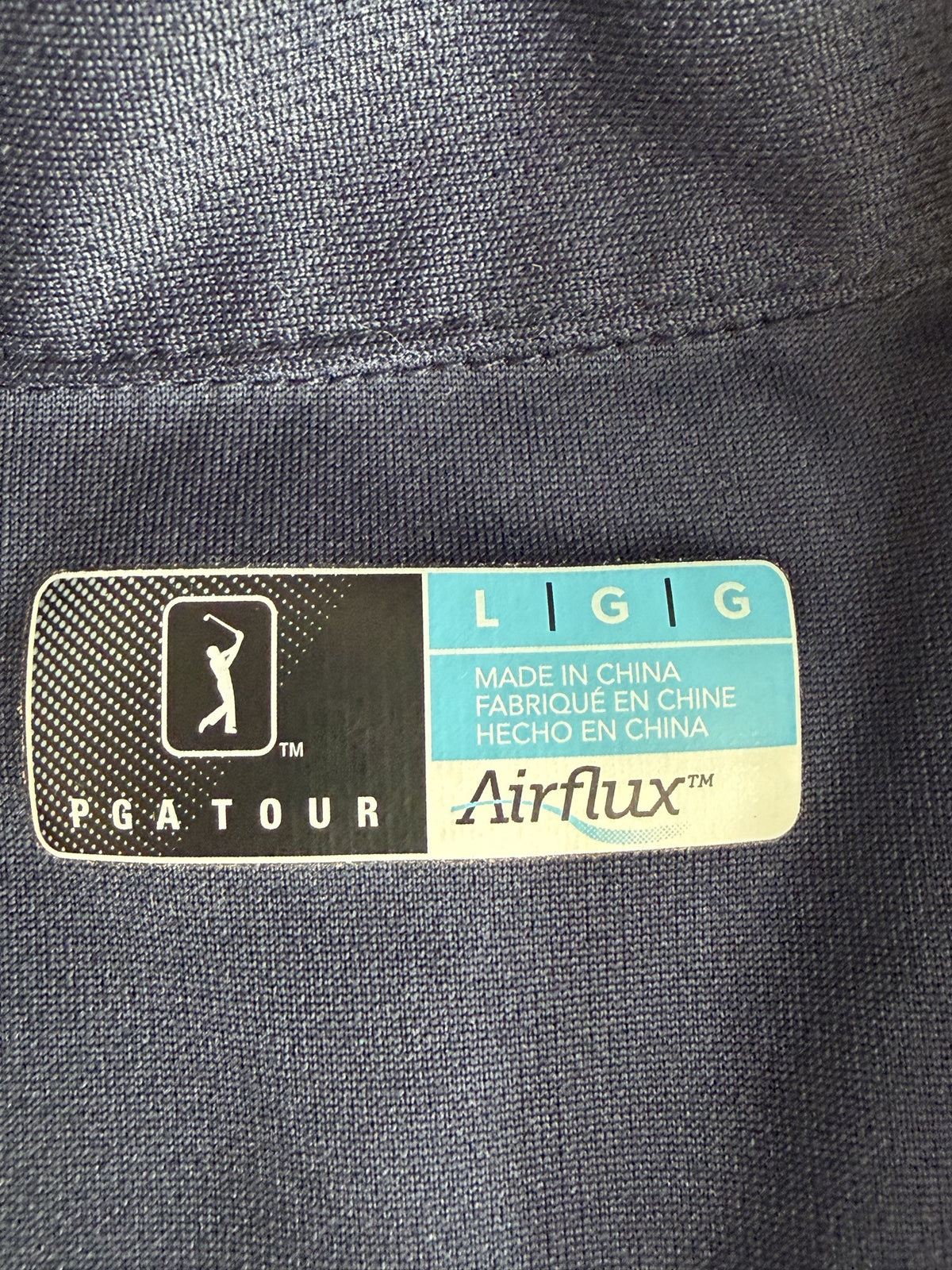 brand and size label