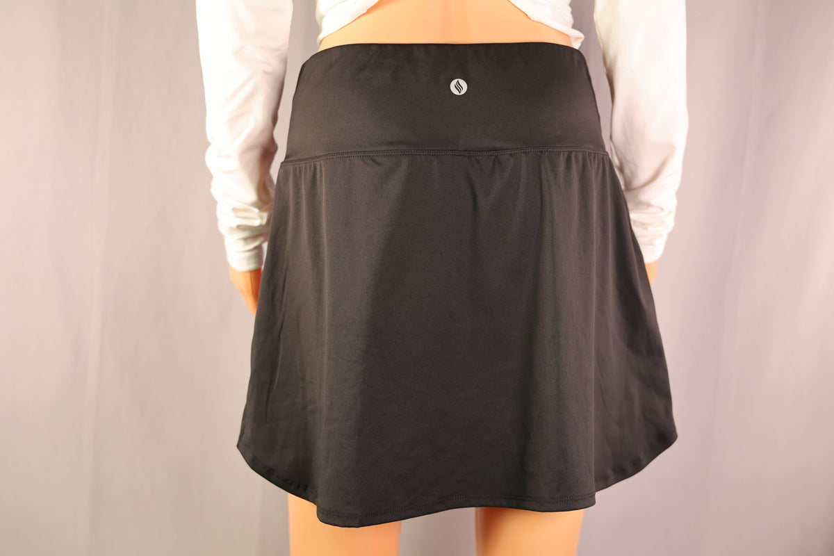 Santiny Skort, Black, back